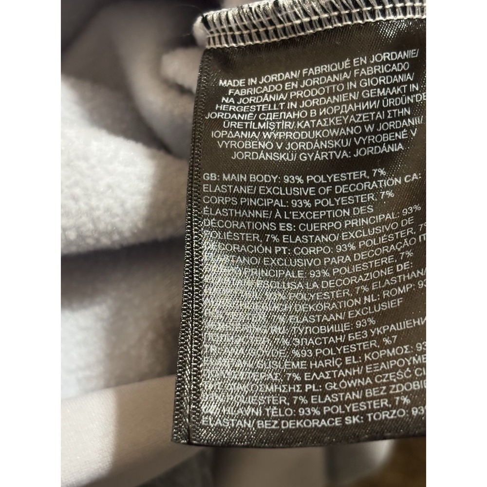 The‎ North Face Women's Cropped Crewneck Sweatshirt M Light BlueLogo Pullover - Picture 7 of 7